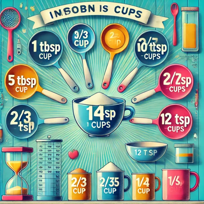 14 tablespoons to cups