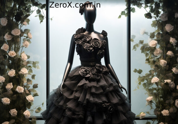 black wedding dresses