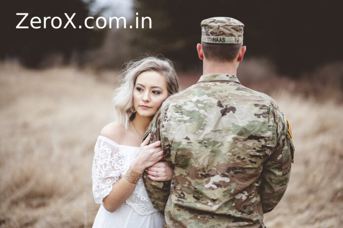 camo wedding dress