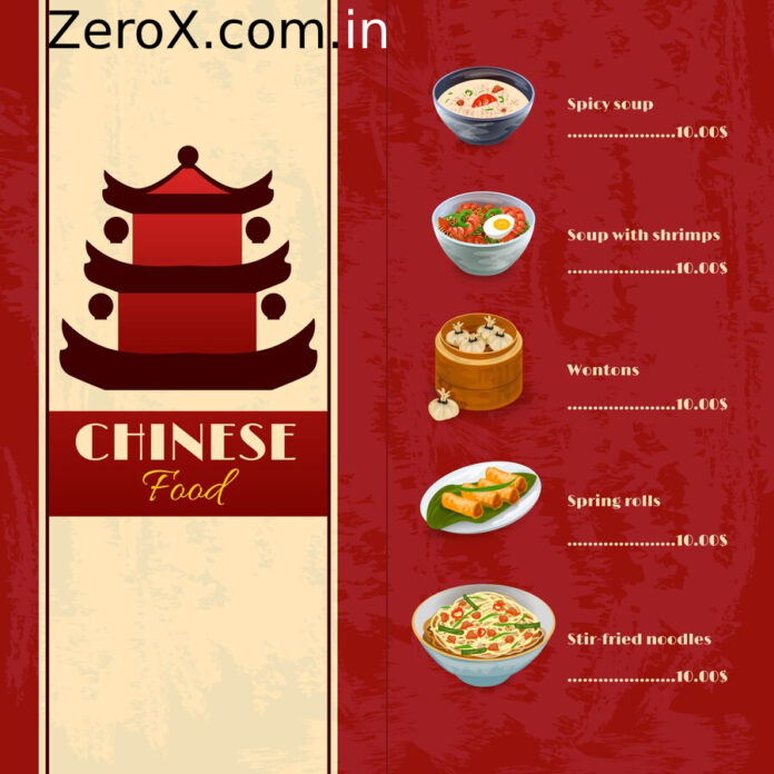 china garden menu