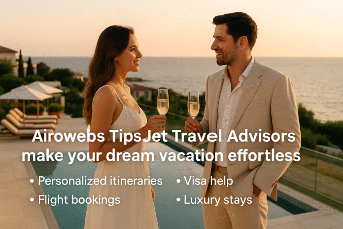 With Airowebs TipsJet A Sunset champagne toast by pool at luxury resort getaway.